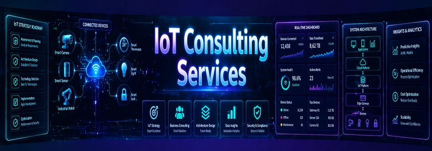 IoT solutions consulting for digital transformation